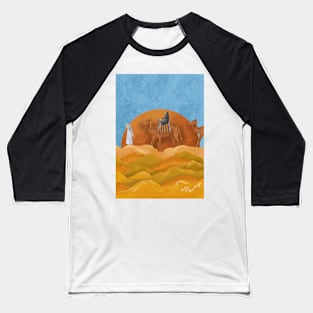 Сamel caravan in the desert Baseball T-Shirt